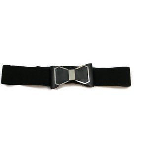 Torrid Size 1 Stretch Belt Black Bow